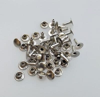 Single Cap - 7mm - Silver Nickel