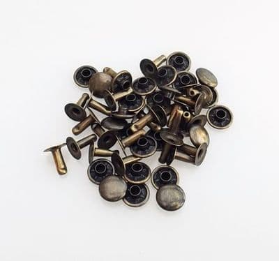 Single Cap - 9mm - Antique Brass
