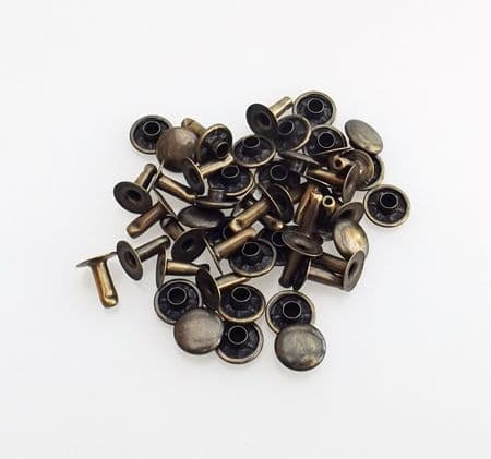 Single Cap - 9mm - Antique Brass
