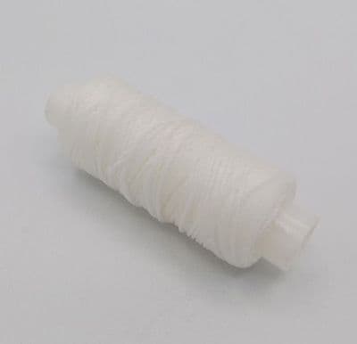 Strong Waxed Polyester Thread - White(22M)