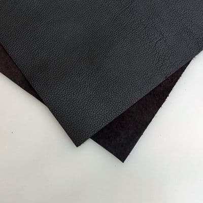 Textured Leather~ 1.6-1.8mm ~ Black ~ 600 x 300mm