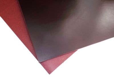 Veg Tan 3mm  ~ 220 x 150 ~ Dark Red Wine