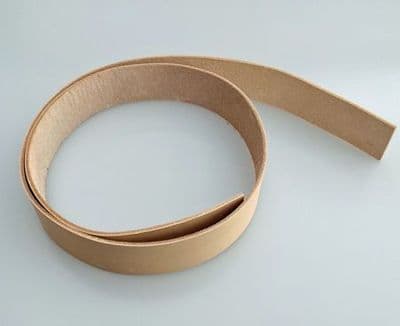 Veg Tan Strip  ~ 25mm ~ 2.5mm