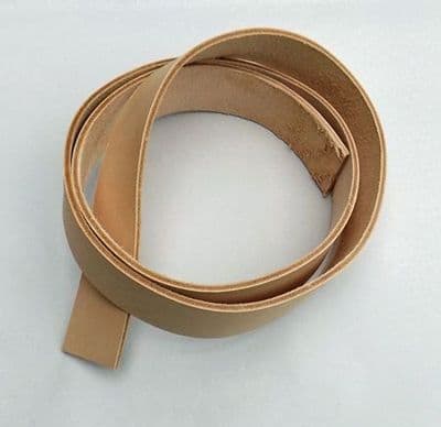 Veg Tan Strip  ~ 38mm ~ 3.5mm