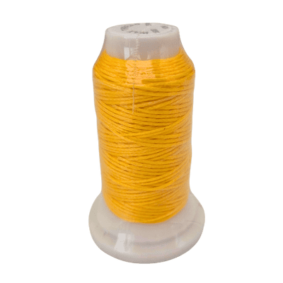 Yellow Flat Waxed Thread