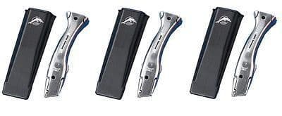 3 x Original Delphin Dolphin Knife Handle & Holster Carpet Fitters Knives Holder