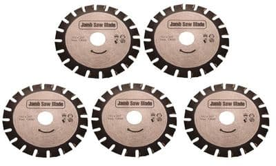 5 x Undercut Jamb Saw Blades 110mm Flooring Trimmer fits Roberts 10.42 110v 230v