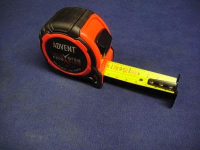 Advent Vice Versa Dual Read Tape 5m Metric ONLY Bottom and Top Markings ATM4-5025VV