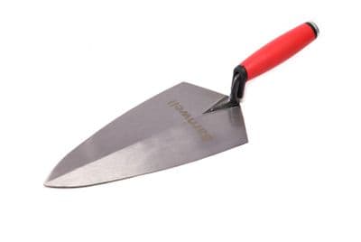 Barnwell 10'' Philadelphia Brick Trowel - Rubber Handle