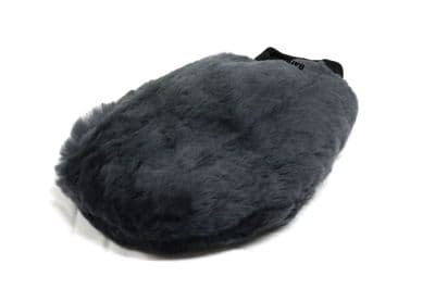 Barnwell Grey Lambswool Wash Mitt
