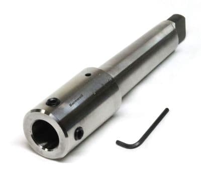 Barnwell Weldon Drill Bit Holder with Morse 3 Taper