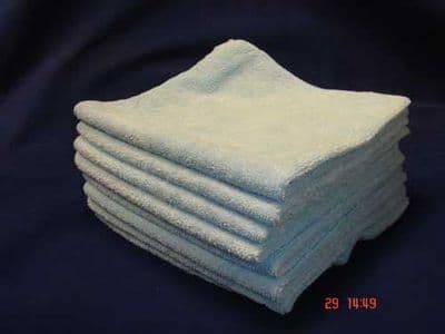 Blue Microfibre Cloth