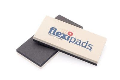 Flexipads 60mm x 125mm Soft/Hard Wet Sanding Had Pad 14mm Thick