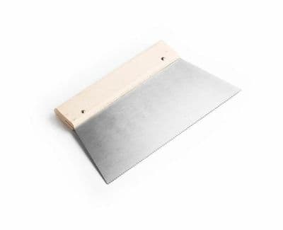 Flooring Adhesive B1 V Notched Spreader Trowel 25cm Wooden Handle