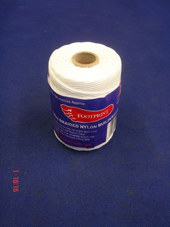 Footprint 100m Braided Nylon Builders Line Size B