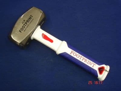 Footprint Heavy Duty Fibreglass Handle Club Lump Hammer 1.8kg 4lb