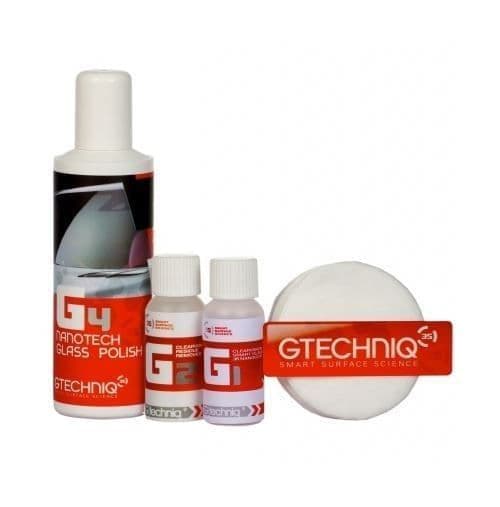 Gtechniq G1 and G4 Rain Repellent Sealant and Glass Polish Kit RainX