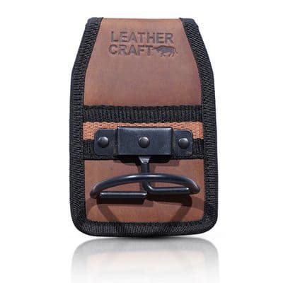 Leathercraft Swinging Hammer Holder Loop Oiltan Leather Brown fits Tool Belt
