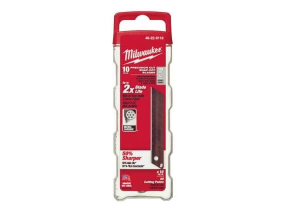 Milwaukee Hand Tools Snap-Off Blades 18mm (Pack 10)