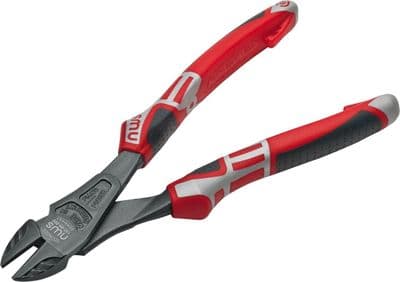 NWS 200mm Tri Heavy Duty Side Cutter Plier Wire RED/BLACK Handle