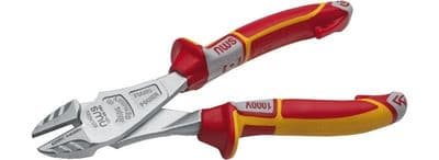 NWS 200mm Tri Heavy Duty Side Cutter Plier Wire VDE 1000v Snips Electricians Diagonal