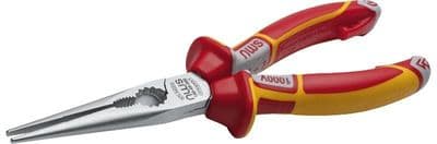 NWS 205mm Tri Chain Long Needle Nose Plier VDE 1000v Electricians Wire Radio
