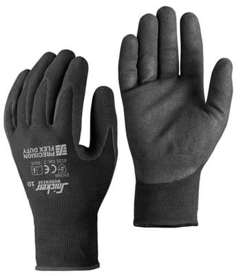 Snickers 9305 Precision Flex Duty Gloves Black (8 - 11)