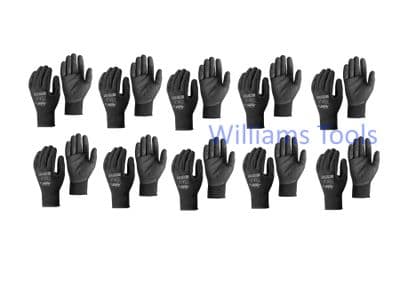 Snickers 9305 Precision Flex Duty Gloves Black Pack of 10 (8 - 11)