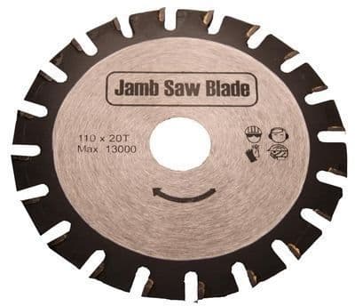 Undercut Jamb Saw Blade 110mm Flooring Trimmer fits Roberts 10.42 110v & 230v