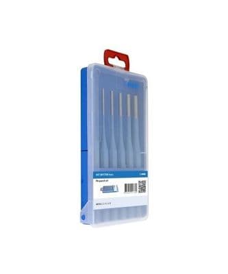 Unior Set of 6 Parallel Pin Punch in Plastic Case 2mm 3mm  4mm 5mm 6mm 8mm