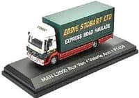 Altas Oxford JV9128 1/76 OO Scale Eddie Stobart Scania 94D Box Van