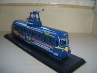 Atlas 4648103 1/76 OO Scale Tram Blackpool Brush Railcar Pleasure Beach Viva Connection