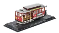 Atlas 7519005  1/87 HO Scale Tram San Francisco Cable Car United Railroads Mason Powell