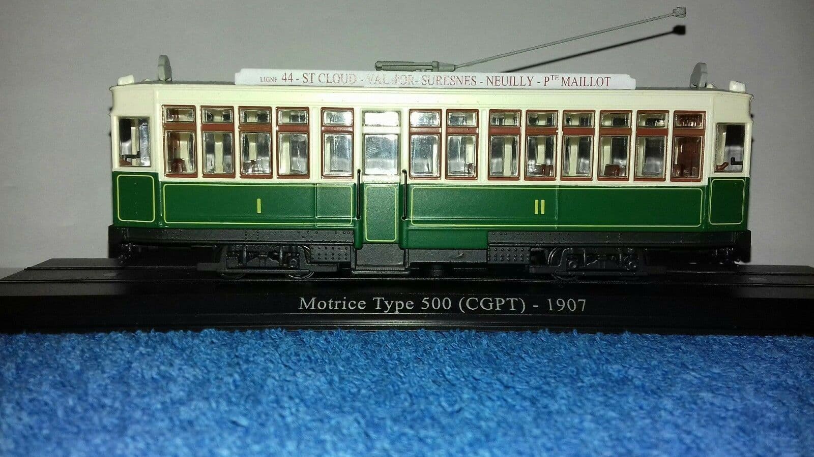 Atlas 7519010 1/87 Scale Tram 1907 Motrice Type 500 CGPT Paris France