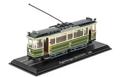 Atlas 7519018 1/87 HO Scale Tram 1909 Zeppelinwagen MAN / SSW Germany