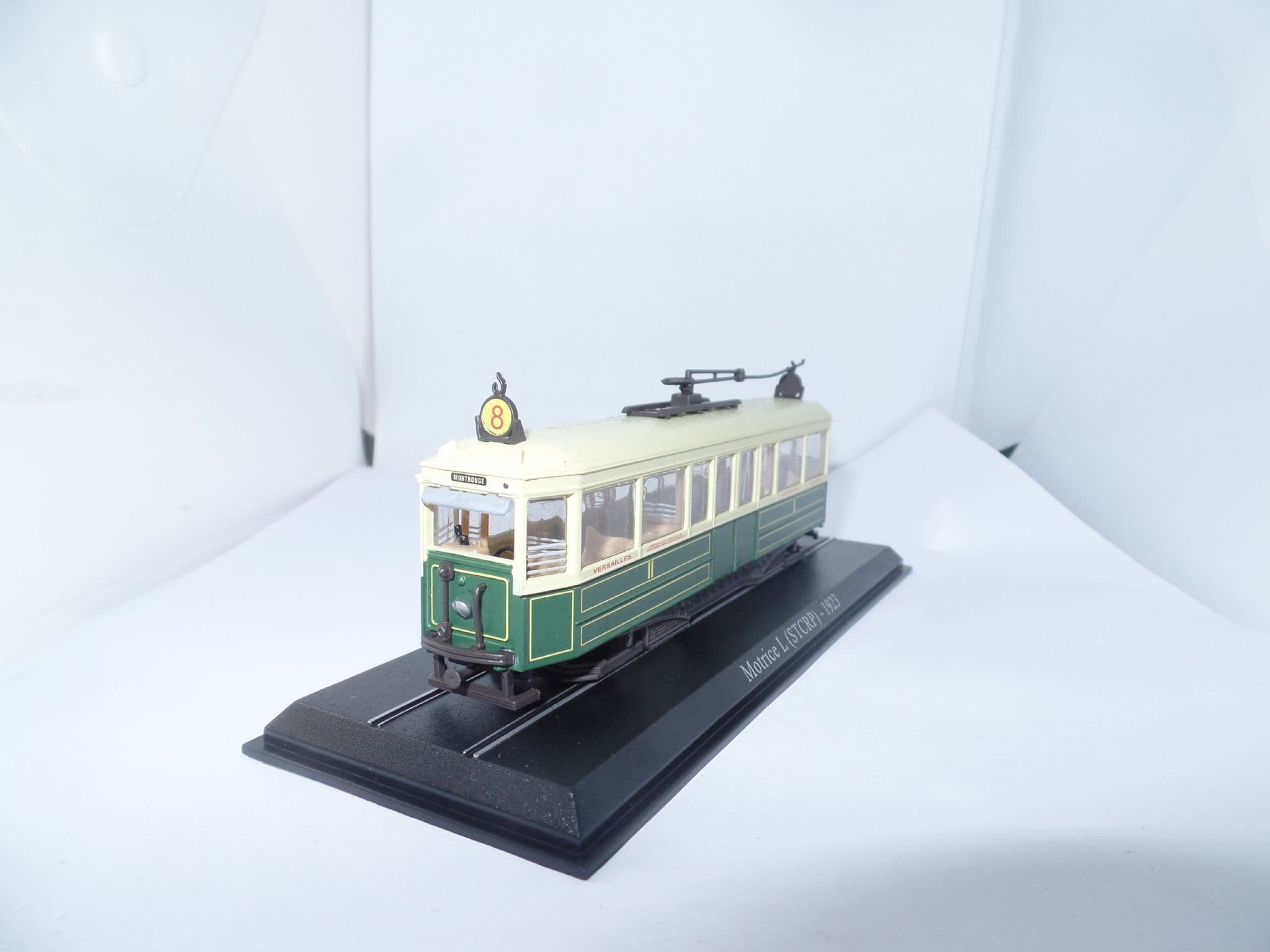 Atlas 7519023 1/87 HO scale Tram Motrice L STCRP 1923 Paris Versailles ...
