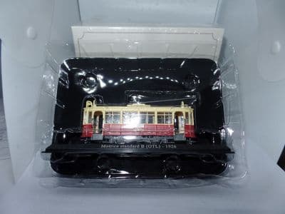 Atlas 7519025 1/87 HO scale Tram Motrice Standard B - OTL Lyon  Destination  Meridien 1926