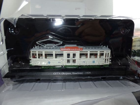 Atlas 7519027 1/87 HO Scale Tram  GETA Beijnes Haarlem Holland Netherlands 1929