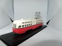 ATLAS 7519030 1/87 HO Tram Belgium PCC 10409 Ateliers de Bruges Tram 1949