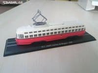 ATLAS 7519030 1/87 HO Tram Belgium PCC 10409 Ateliers de Bruges Tram 1949