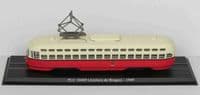 ATLAS 7519030 1/87 HO Tram Belgium PCC 10409 Ateliers de Bruges Tram 1949