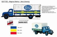 Atlas BL57 1/43 Margirus-Deutz  Edeka Berlin Covered pickup