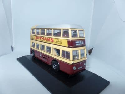 Atlas Corgi JB07  BRITISH BUS 1/76 OO AEC Q Bus Cardiff Corporation Brains Beer UB FAULT