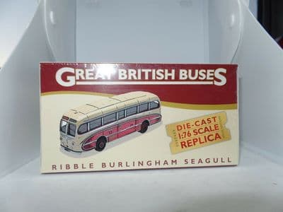 ATLAS Corgi JB18 BRITISH BUS 1/76 OO Leyland Tiger Burlingham Seagull Ribble  