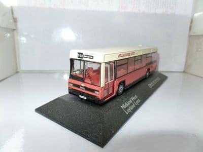 ATLAS CORGI JB30 BRITISH BUSES 1/76 OO Leyland Lynx Midland Red West Brierley Hill