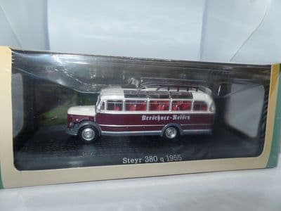 ATLAS DeAgostini JY11 1/72 Scale Bus Steyr 380 Q 1955 RERSCHNER REISEN Austria