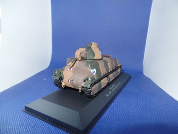 Atlas EX03 1/43 Somua S35 1st DLM Quesnoy French Army France 1940 UB