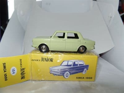 Atlas French Dinky 104 Simca 1000 Light Green