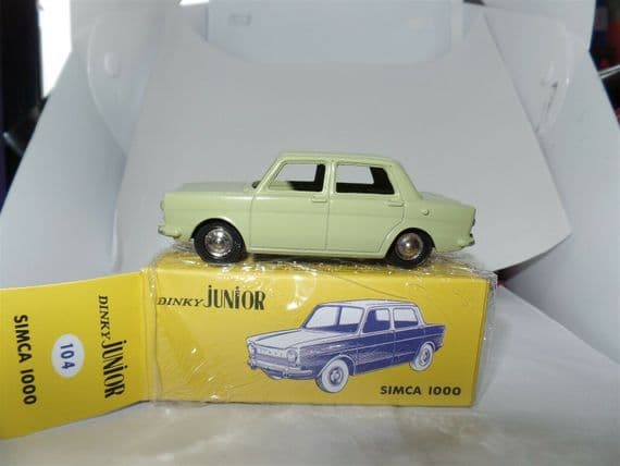 Atlas French Dinky 104 Simca 1000 Light Green