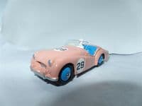 Atlas French Dinky 111 TRIUMPH TR2 SPORTS c/w DRIVER SALMON PINK, MINT BOXED